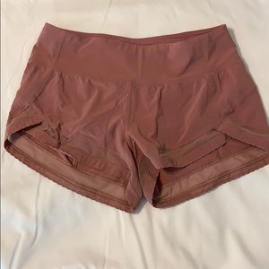 Lululemon “Time To Sweat” shorts - size 6